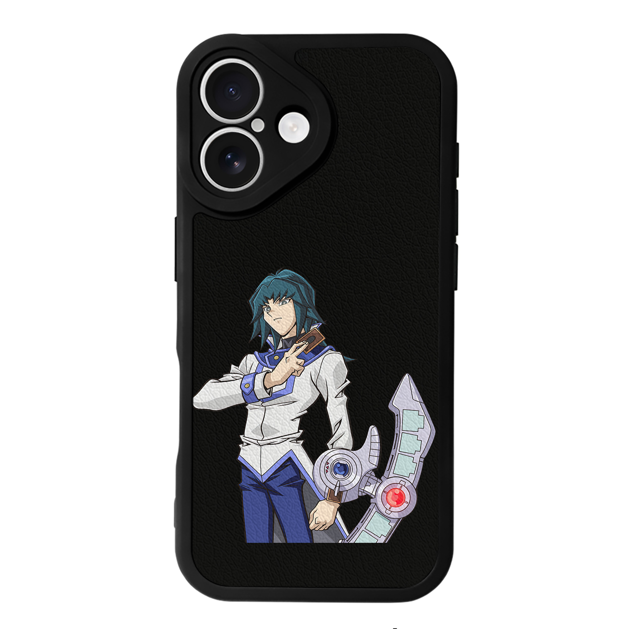 遊☆戯☆王 Yu-Gi-Oh! 【iPhone 16シリーズ対応】シリコンスマホケース（レザー調） 材質：シリコン